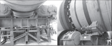 回轉窯焊接輔助傳動裝置