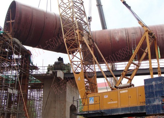 回轉窯筒體安裝