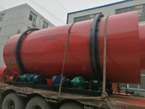 沙子烘幹機發貨